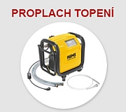 Proplach topení